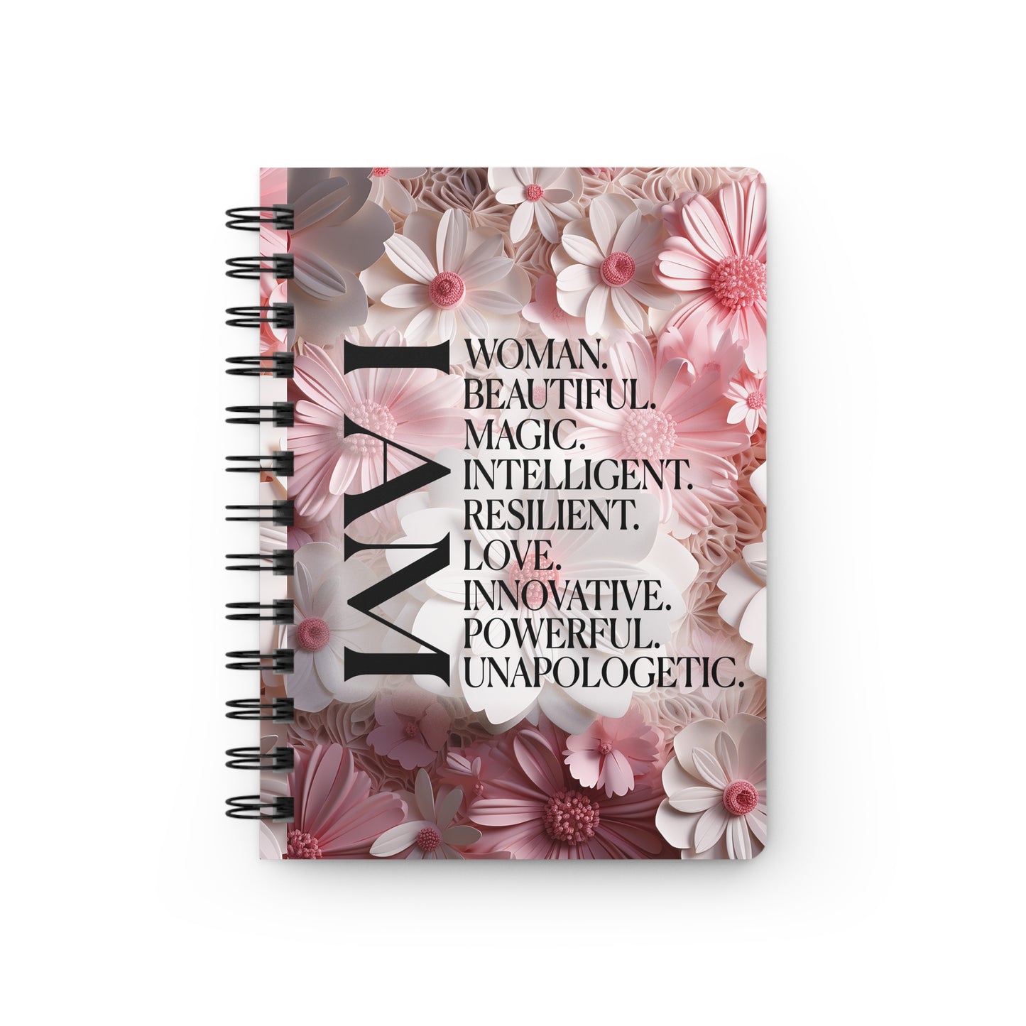 I AM AFFIRMATIONS Spiral Bound Journal